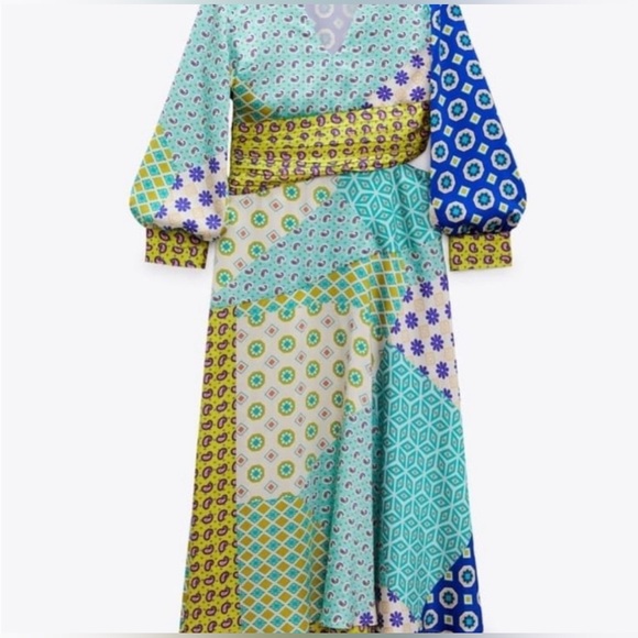 Zara Midi Dress- Brand New - Picture 2 of 4